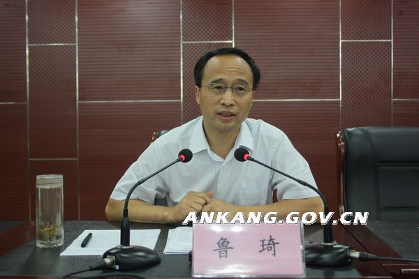 鲁琦为分管联系部门讲"三严三实"专题党课
