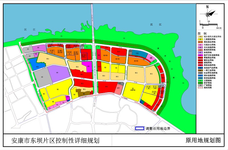 用地性质规划图图片