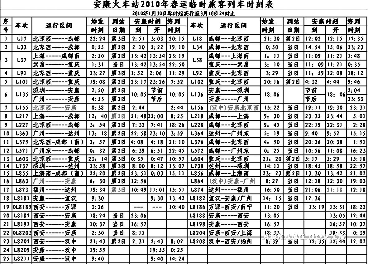 3月5日起 东营火车站往返济南、陵城旅客车执行新时刻表